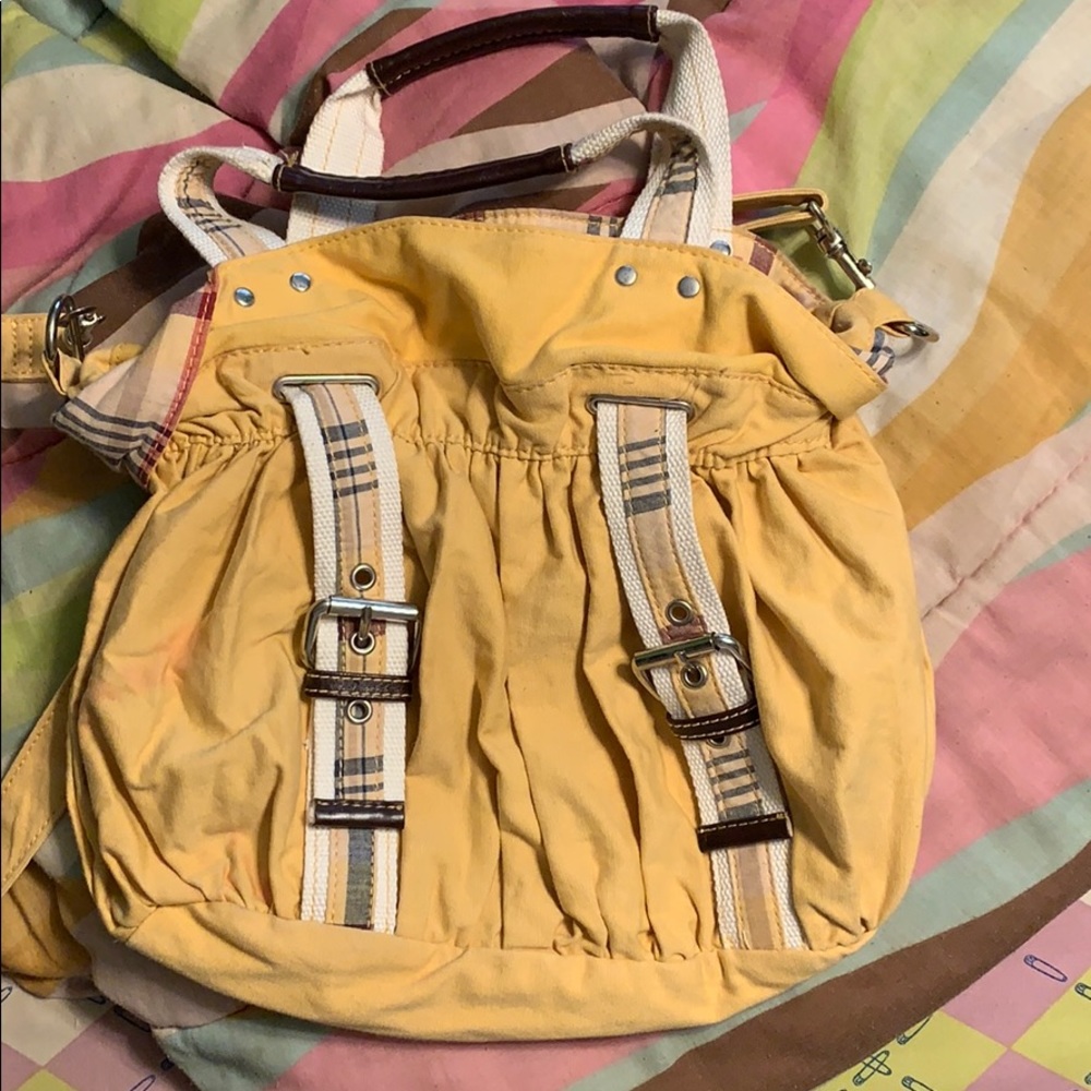 Yellow purse